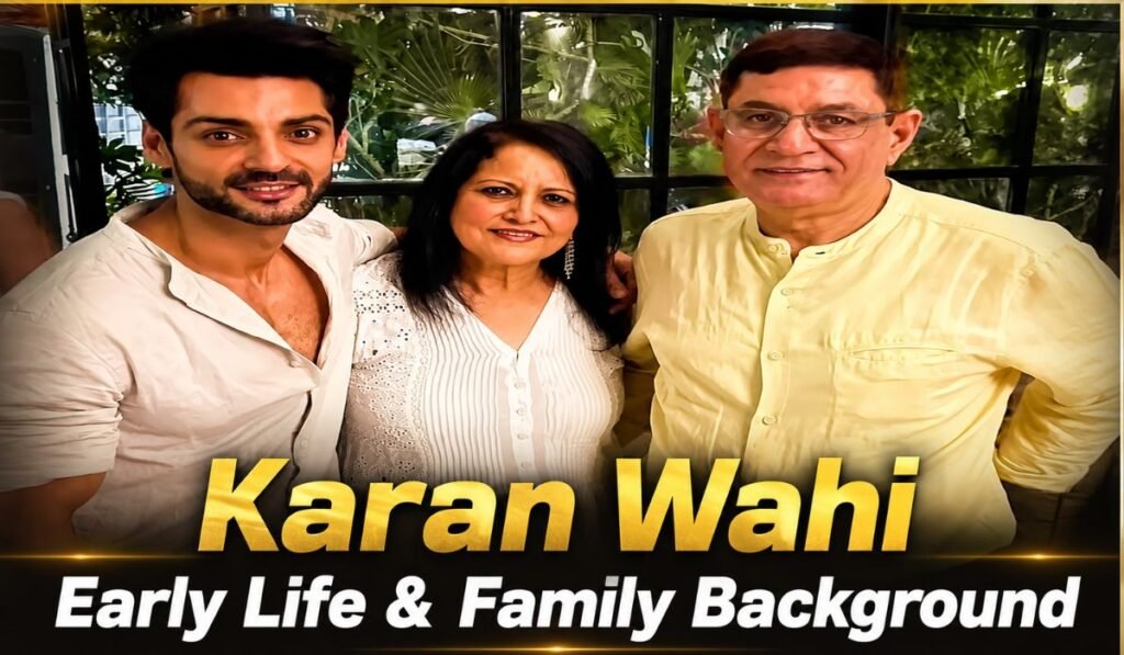 Karan Wahi Family