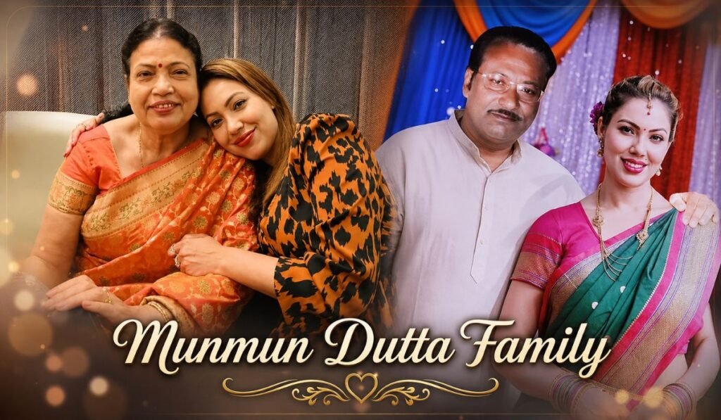 Munmun Dutta Family