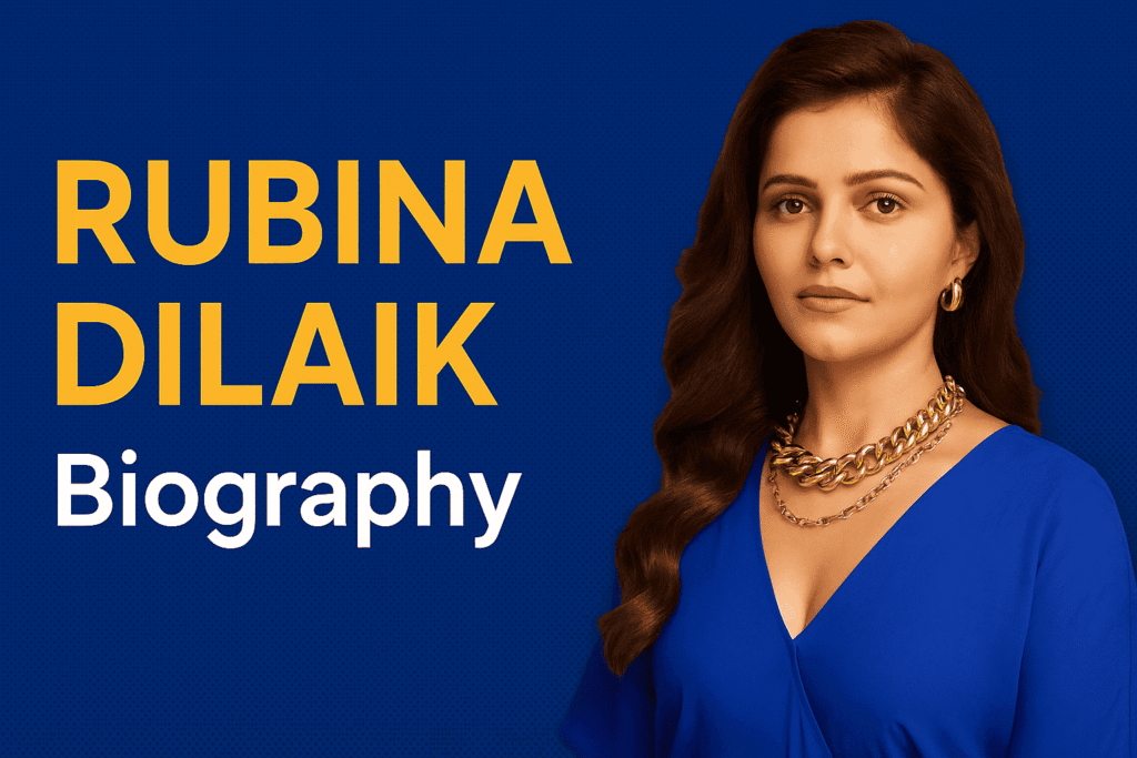 Rubina Dilaik Biography, Age, Husband, Family, Career, Net Worth & More (2025)