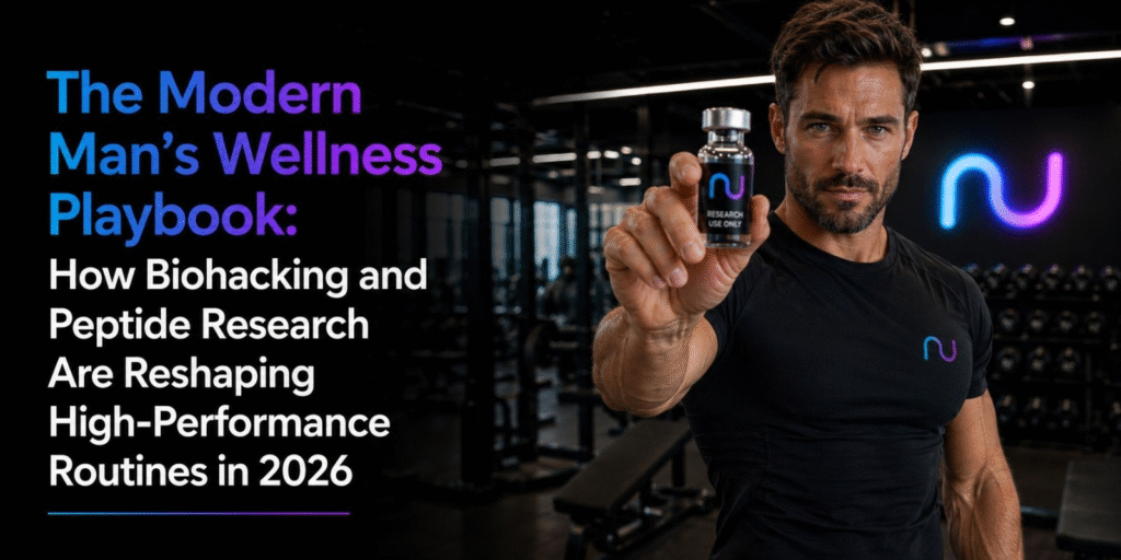 The Modern Man's Wellness Playbook: How Biohacking and Peptide Research Are Reshaping High-Performance Routines in 2026