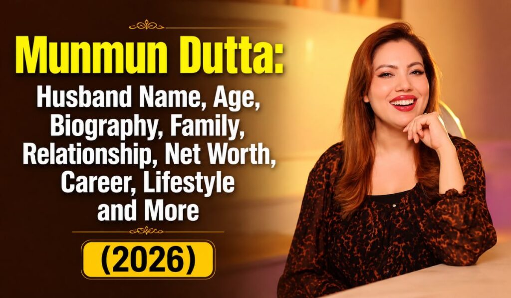 Munmun Dutta husband name