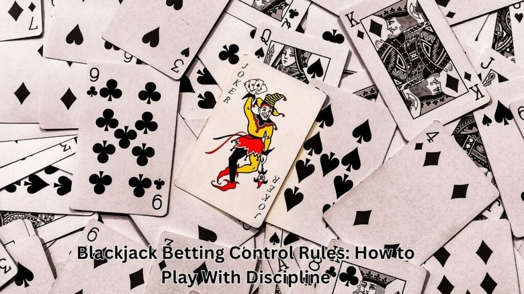 Blackjack Betting Control Rules: How to Play With Discipline