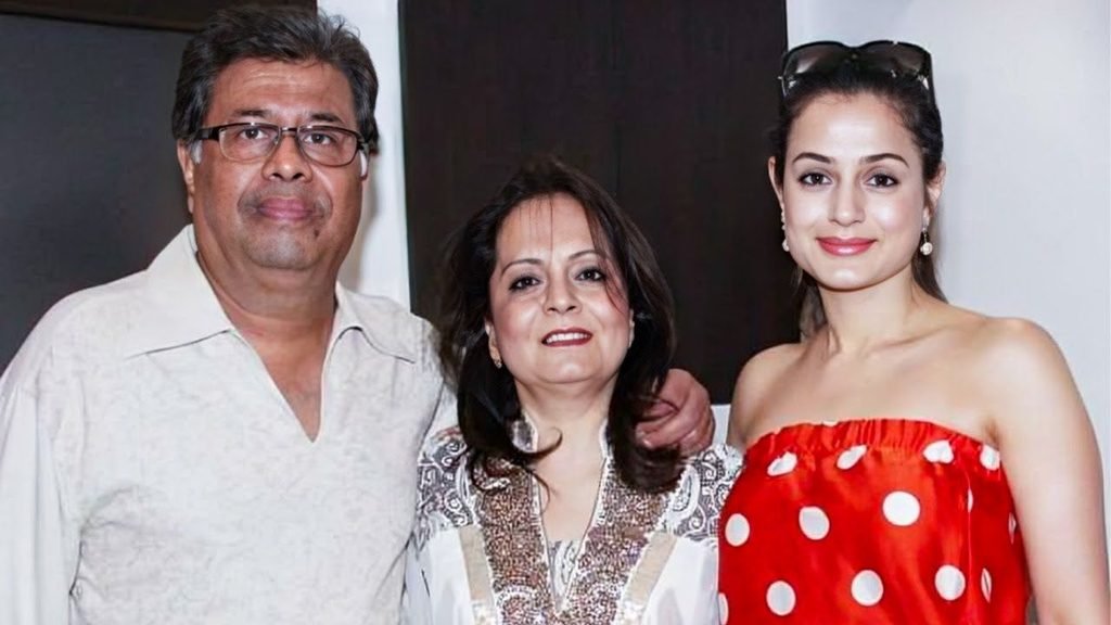 Ameesha Patel Family